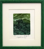 Mužské kameny - Herbert Kisza - grafika 